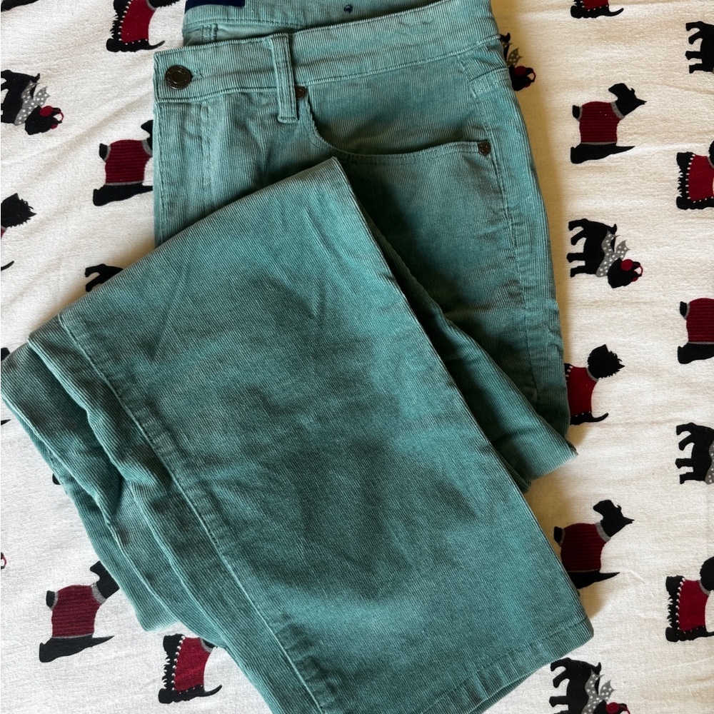 Talbots Green Straight Leg Pants